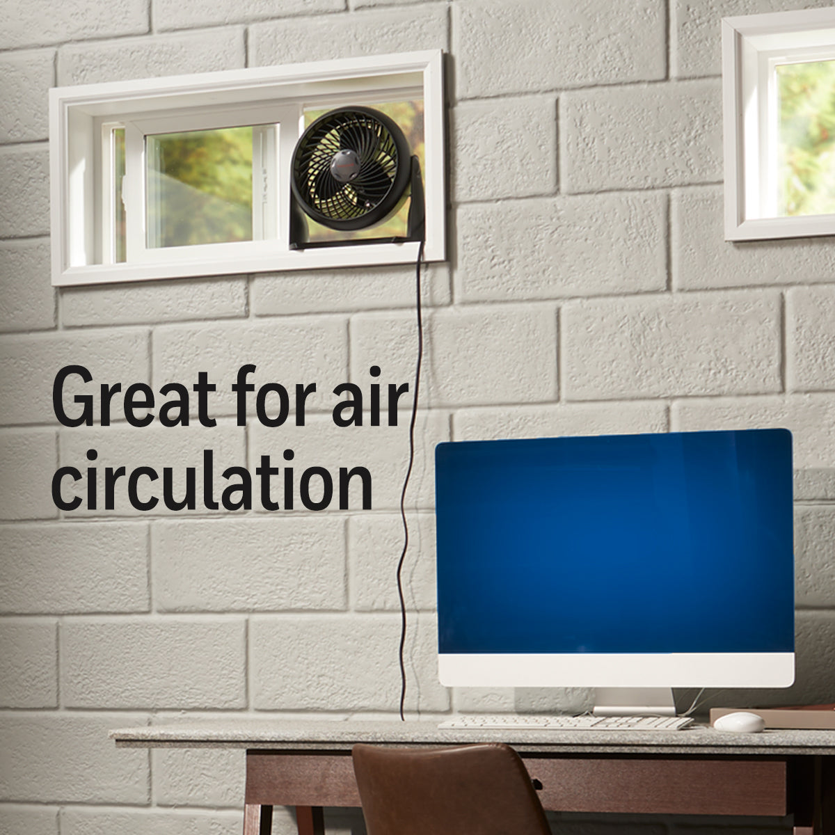 TurboForce Air Circulator Personal Fan, HT-900, Black