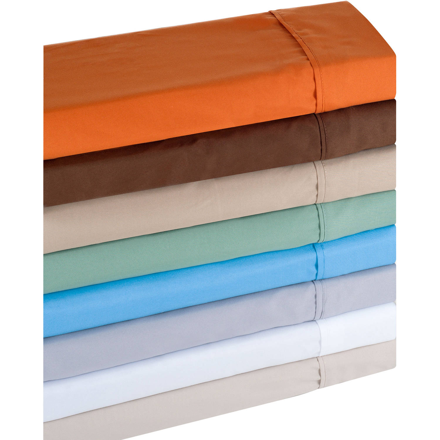 Series Microfiber Sheet Set, Blue, Twin