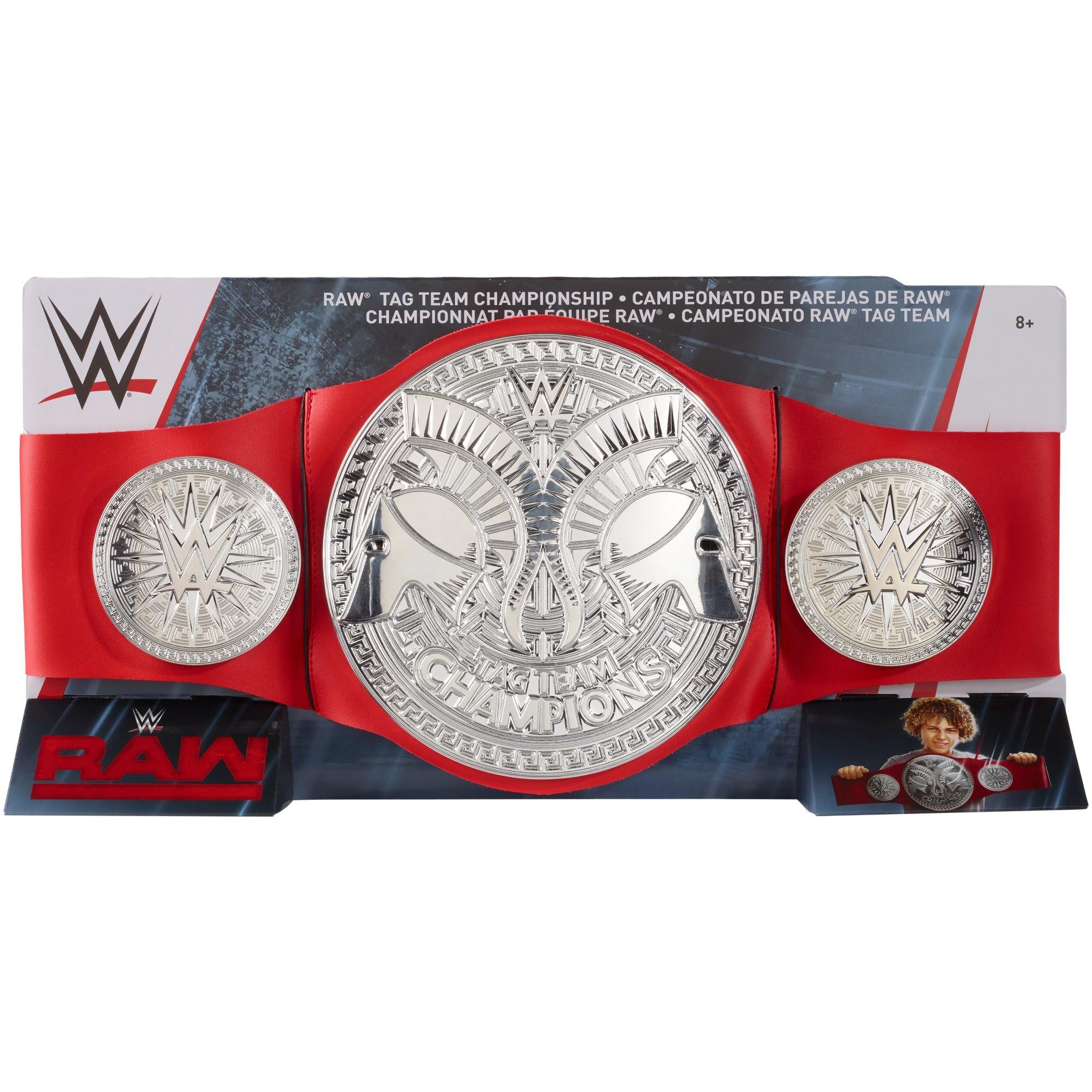 Raw Tag Team Championship Title Belt with Authentic Details